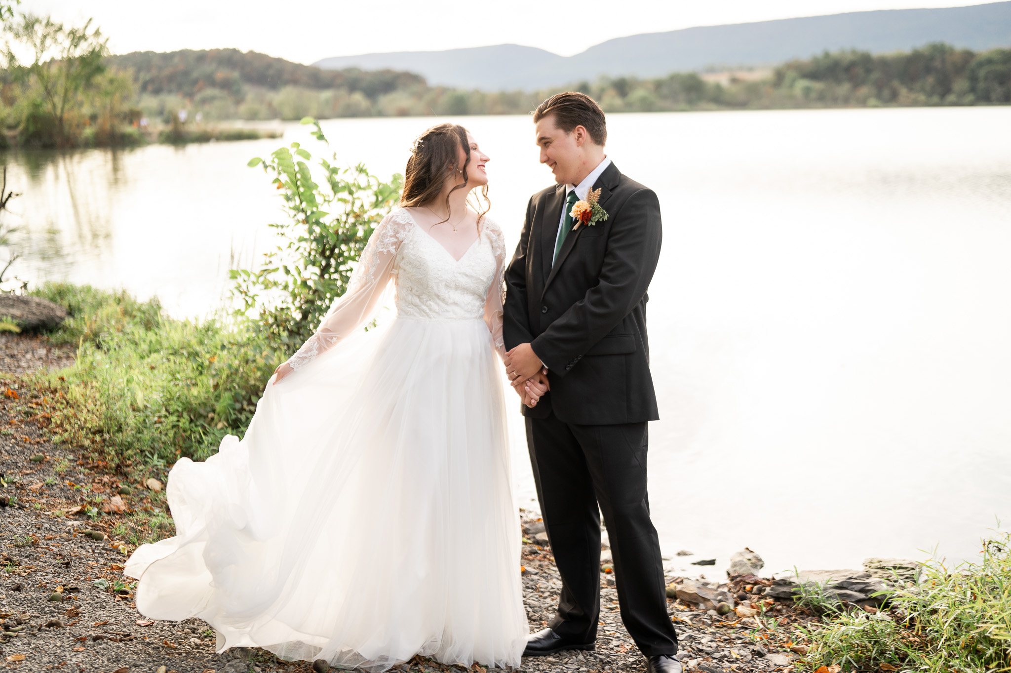 Bridal portraits in Snyder county PA