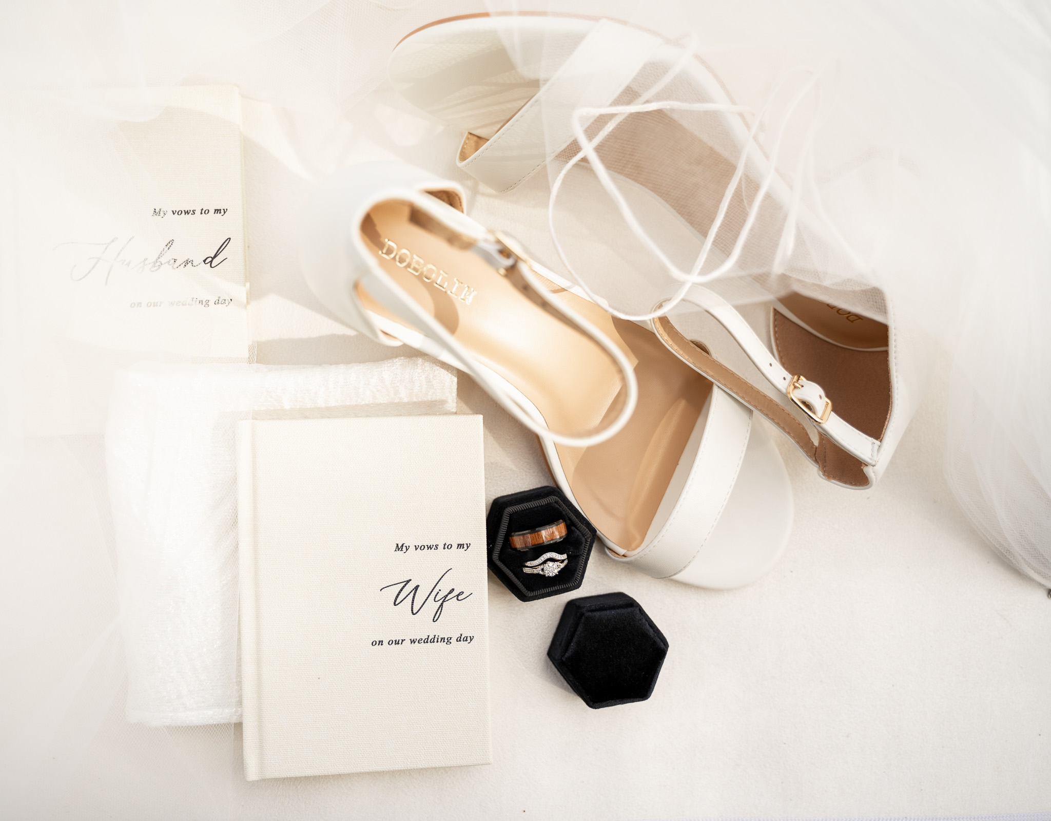 Handcrafted Wedding details at River Bend Venue