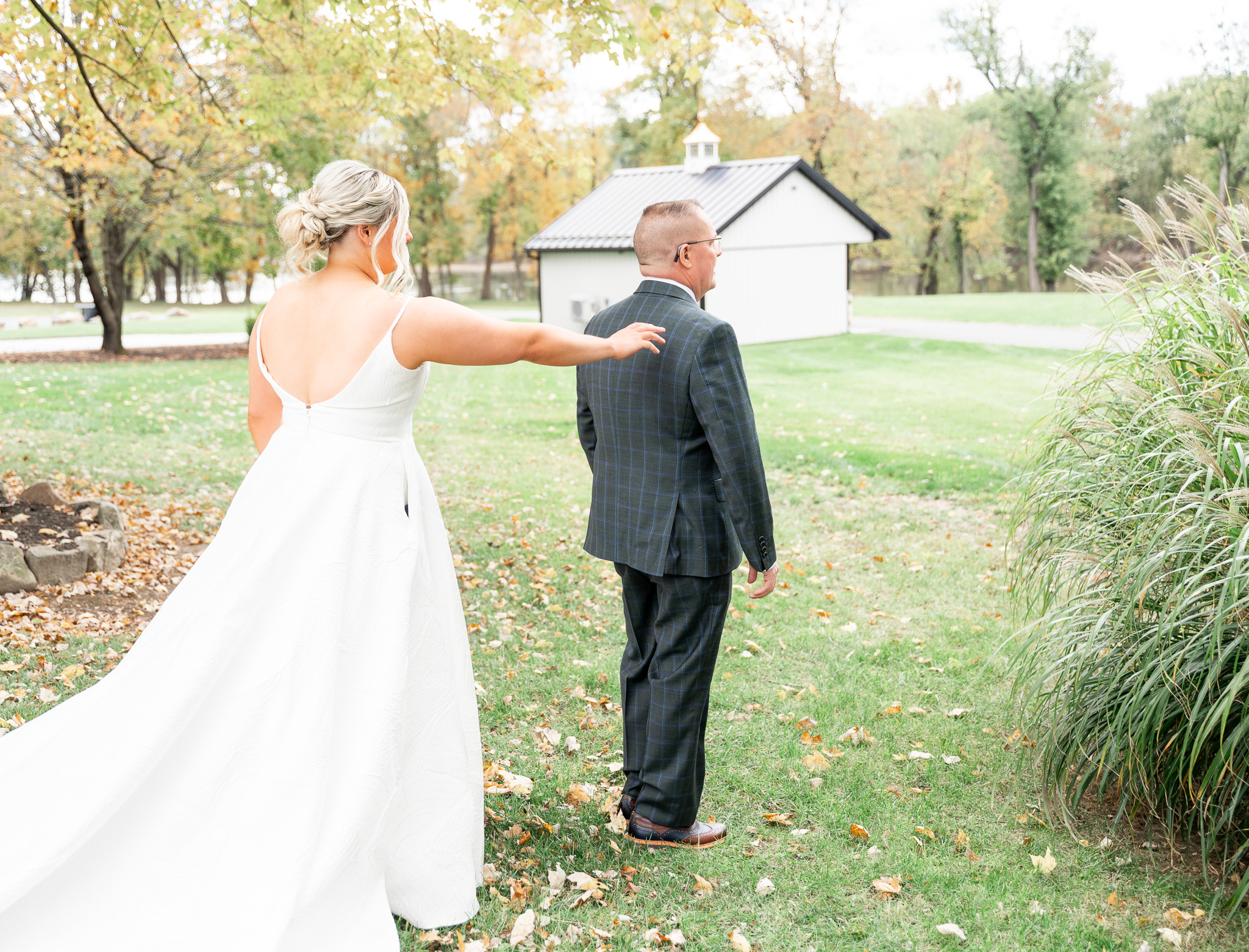 Father daughter first look in Central PA